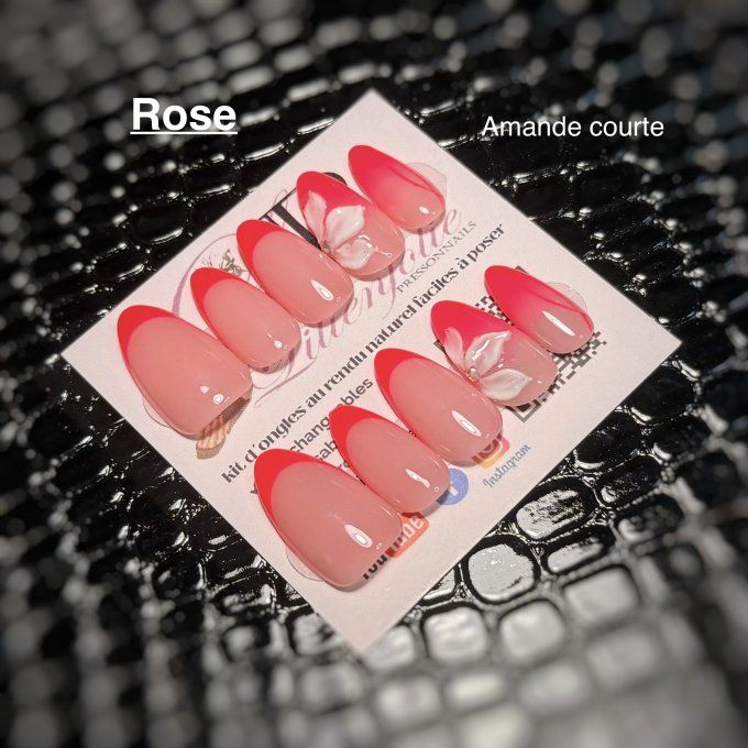Modèle Lily Rose (plusieurs coloris) _  Mains ou Pieds